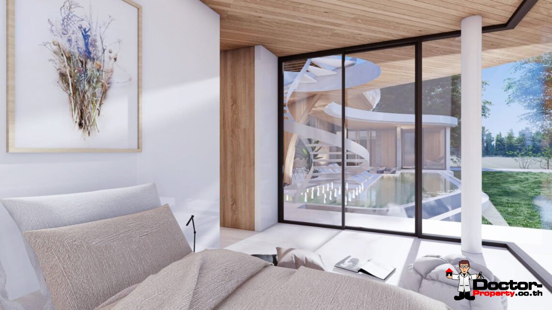 Modern 3 Bedroom Pool Villa in Laem Sor, Koh Samui – For Sale